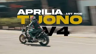 ULTRA GOLD First Ride Impressions | 2024 Aprilia Tuono 1100 Factory