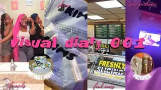 visual diary 001| new pickups, skims review, seeing friends, birthday vlog+ more !!