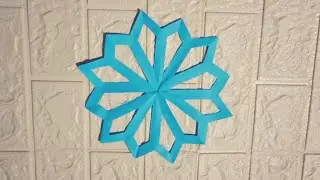 Membuat 5 pola dekorasi //easy decorative paper chain ideas//DIY paper cutting decorations