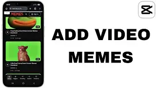 How To Add Memes To Videos In CapCut