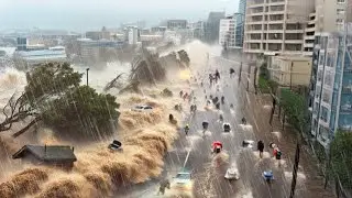 Cape Town is Underwater now! Storm and Flood like Tsunami hits South Africa, everyone is shocked