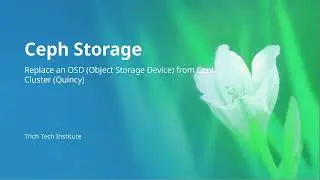 Ceph Storage (Quincy) || Replace Object Storage Device (OSD) from Ceph Cluster || Ceph Orchestrator