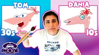 Gartic Phone aber wir müssen KUNSTWERKE nachmalen! (Extrem Schwer)