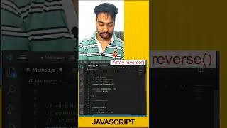 Array Reverse Method in javascript