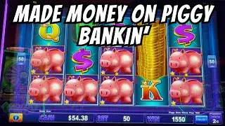 Made Money on Piggy Bankin'   #slots #casino #slotmachine