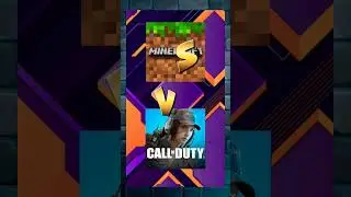 Minecraft vs call of duty 🤙🤙🤙