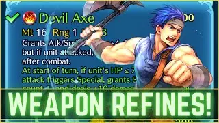 Incredibly Good Refines! 🪓 Barst's Domination Begins! - Weapon Refinery Update 【Fire Emblem Heroes】