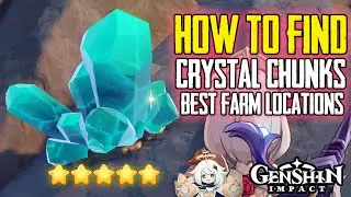 HOW TO FIND CRYSTAL CHUNKS LOCATIONS GENSHIN IMPACT