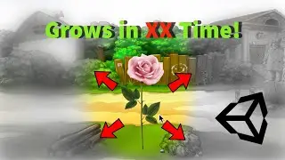 Grow Objects/Plants with Time! SIMPLE Unity Tutorial Scale Objects
