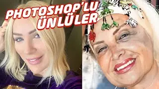 Photoshop Filtre Yapıp Sosyal Medyada Bambaşka Görünen Ünlüler