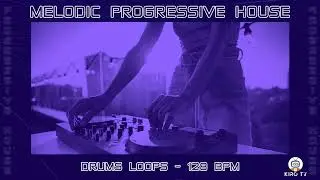 Melodic progressive house drums loops - 128 Bpm