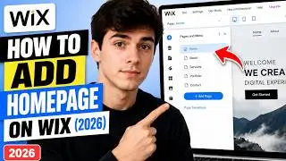 How To Add A Homepage On Wix 2026