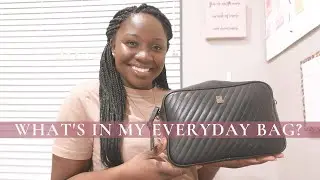 What's in my Everyday Bag | Ft. NOTIQ Black Lisse Quilted Beauty Bag