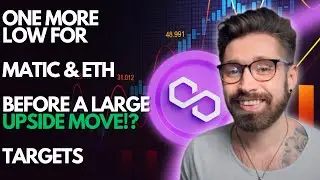 POLYGON PRICE PREDICTION 2023💎 1 MORE LOW FOR MATIC & ETH BEFORE A LARGE UPSIDE MOVE!?🚨TARGETS🚨