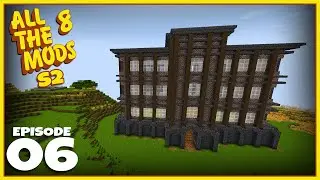 All The Mods 8 S2 | Epic Mob Farm Disguised as a Factory!! | [EP 06]