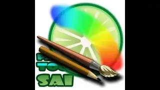 Мой первый рисунок в ( paint tool sai )