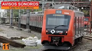 Avisos Sonoros | Linha 11 Coral [Novo - Atual/Inglês}