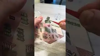 let's build a 3D room from stickers 😱