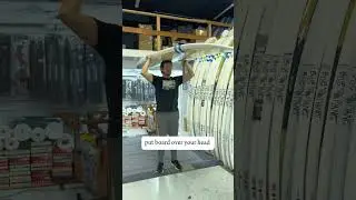 After “how to carry a surfboard as a short person” got so many views, here’s another option 🤙🏽🌊