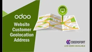 How to find Customer location in odoo | How to find Customer address in odoo Using Google API
