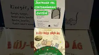 Kisegér, kisegér🐭🐁🐭 / Best of bújj-bújj zöld ág  #shorts #gyerekdalok #ovoda #egér #shortsvideo