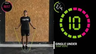25 MINUTOS SALTANDO LA CUERDA | JUMP ROPE INTERMEDIO | WORKOUT 11