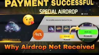 Why Special Airdrop Not Coming In Free Fire | FreeFire Me Airdrop Nahi Aa Raha Hai | Airdrop Problem