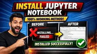 How to Install Jupyter Notebook on Windows 10/11 (Step-by-Step)