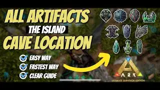 All Artifacts Cave Location in The Island of ARK Ultimate Mobile Edition