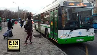 200 маршрут автобуса Лиаз-5292.71. 05.11.2020 год. Москва.