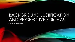 Introduction to IPv6