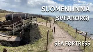 Suomenlinna / Sveaborg. Sea fortress in Finland - 4K/60