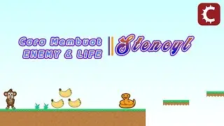 Cara Membuat Game di Stencyl || Enemy & Life part 2