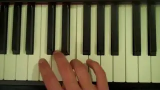 How To Play an A Minor Pentatonic Scale on Piano