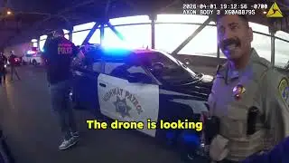 Stolen Car Chase Turns Critical as Suspect Hangs Beneath Bay Bridge