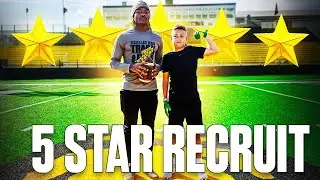 I PLAYED FOOTBALL WITH A 5 STAR RECRUIT !!!