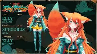 [Live2D Showcase] Elly Steiny model