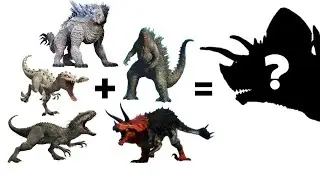 Monsterverse & Dinosaurs Fusion Drawing | Create a New Titan!?