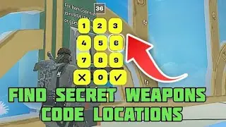 EDIT PUMP WARS MAP FORTNITE CREATIVE - FIND SECRET WEAPONS CODE LOCATIONS (SECRET WEAPONS)