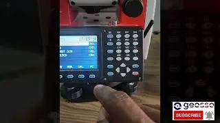TOTAL STATION TUTORIAL -  HOW TO IMPORT COORDINATE FILE INTO COMNAV C200 TOTAL STATION
