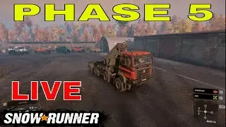 Snowrunner Phase 5 PTS Gameplay New maps on DON regoin