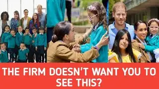 SEE CLIP OF PRINCE HARRY DANCING, KINDERGARTEN GIRL HUGGING&CARRIED BY MEGHAN IN COLOMBIA 🇨🇴GIRALDA