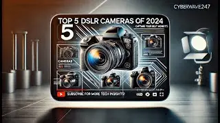 📷 Top 5 Best DSLR Cameras on  Amazon in 2024! 📷