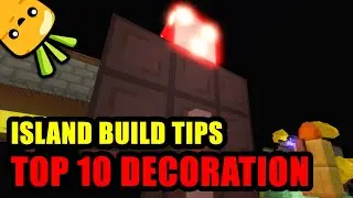 ROBLOX ISLAND | Building Tips | 10 tricks to make epic decoration