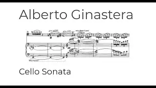 Alberto Ginastera - Cello Sonata