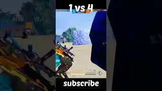 1VS4🤯 UMP God Or Wot?🔥🔥😱 better than raistar 🥵🥵 impossible gameplay 😱😱#freefire #custom #short