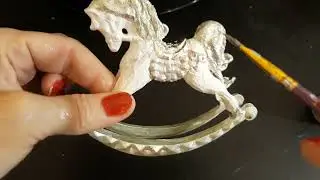 ПЕРЕДЕЛКА из магазина ФИКС ПРАЙС. DIY  Лошадка качалка. 