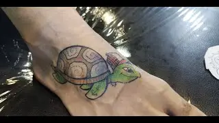 Foot tattoo