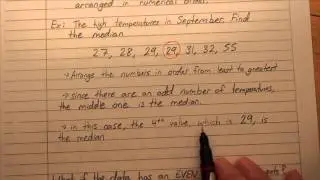 Central Tendency