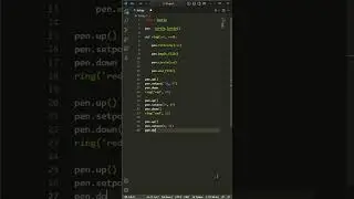 How to Draw Panda Using Turtle Graphics Python  002#python #pythontutorial #drawpanda#turtlegraphics